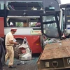 Xe khách Thành Bưởi chở gần 40 hành khách gặp nạn tại Bảo Lộc