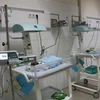 Trẻ sinh non được điều trị tại Khoa Sơ sinh, Bệnh viện Sản Nhi tỉnh Bắc Ninh. (Ảnh: Thanh Thương/TTXVN)