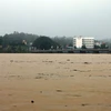 ​Sông Trà Khúc đoạn qua thành phố Quảng Ngãi. (Ảnh Nguyễn Đăng Lâm/TTXVN)