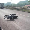 Cảnh sát giao thông bị xe môtô đâm trên đường cao tốc đã tử vong