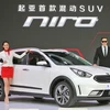 SUV Kia Niro trong một triển lãm xe ở Bắc Kinh. (Nguồn: Kia Buzz)