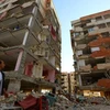 Cảnh đổ nát trong trận động đất mạnh 7,3 độ Richter tại tỉnh Kermanshah, miền tây Iran ngày 13/11. (Nguồn: Kyodo/TTXVN)