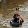 Bão Tembin gây gập lụt ở Philippines. (Nguồn: Daily Mail)