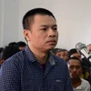Bị cáo Đặng Văn Hiến bị tuyên án 'tử hình' về tội giết người. (Ảnh: Hưng Thịnh/TTXVN)
