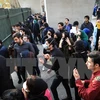Sinh viên Iran biểu tình phản đối các vấn đề về kinh tế tại Tehran ngày 30/12/2017. (Nguồn: AFP/TTXVN)