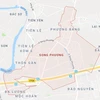 Vị trí xã Song Phương. (Nguồn: Google Maps)