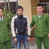 Đối tượng Phan Thanh Bắc bị lực lượng công an bắt giữ. (Ảnh: Tường Vũ/Vietnam+)