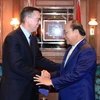 Thủ tướng Nguyễn Xuân Phúc tiếp Chủ tịch Ngân hàng Dự trữ New Zealand. (Ảnh: Thống Nhất/TTXVN)