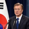 Tổng thống Hàn Quốc Moon Jae-in. (Nguồn: AFP/TTXVN)