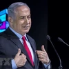 Thủ tướng Israel Benjamin Netanyahu phát biểu tại một hội nghị ở Tel Aviv. (Nguồn: AFP/TTXVN)