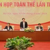 Ông Nguyễn Khắc Định, Chủ nhiệm Ủy ban Pháp luật của Quốc hội chủ trì phiên họp. (Ảnh: Dương Giang/TTXVN)