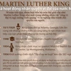 Những dấu mốc trong cuộc đời Martin Luther King