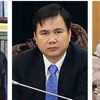 Thứ trưởng Bộ Tư pháp Đặng Hoàng Oanh, Thứ trưởng Bộ Khoa học và Công nghệ Bùi Thế Duy, Thứ trưởng Bộ Tài nguyên và Môi trường Lê Công Thành. (Nguồn: Baochinhphu.vn)
