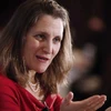 Ngoại trưởng Canada Chrystia Freeland. (Nguồn: Canadian Press)