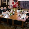 Toàn cảnh cuộc họp của các Ngoại trưởng G7 tại Toronto, Canada ngày 22/4. (Nguồn: AFP/TTXVN)