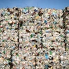 Rác thải nhựa tại nhà máy xử lý rác thải ở Berlin, Đức. (Nguồn: EPA-EFE/TTXVN)