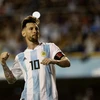 Cầu thủ Lionel Messi thi đấu trong trận giao hữu giữa Argentina và Haiti trên sân La Bombonera ở Buenos Aires (Argentina) ngày 29/5. (Nguồn: EPA/TTXVN)