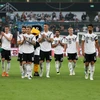 Các cầu thủ đội tuyển Đức sau trận giao hữu gặp tuyển Saudi Arabia ở Leverkusen (Đức) ngày 8/6. (Nguồn: THX/TTXVN)
