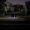 Cảnh mất điện ở Gaza. (Nguồn: Reuters)