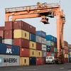 Hàng hóa được xếp tại cảng Doraleh ở Djibouti. (Ảnh: AFP/TTXVN)