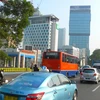 Đường phố Jakarta khang trang trong dịp ASIAD 2018. (Ảnh: Đỗ Quyên/Vietnam+)