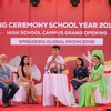 Buổi chia sẻ về văn hóa sách tại lễ khai giảng năm học 2018-2019. (Nguồn: Vietnam+)