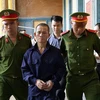Bị cáo Nguyễn Thọ tại phiên tòa phúc thẩm. (Ảnh: Thành Chung/TTXVN)