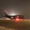Máy bay C17 cất cánh đi Nam Sudan. (Nguồn: Đại sứ quán Australia tại Việt Nam)