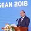 Thủ tướng Chính phủ Nguyễn Xuân Phúc phát biểu. (Ảnh: Thống Nhất/TTXVN)