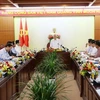 Tổng Bí thư, Chủ tịch nước Nguyễn Phú Trọng phát biểu tại buổi làm việc với Ban Thường vụ Tỉnh ủy Đắk Lắk. (Ảnh: Trí Dũng/TTXVN)
