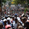 Biểu tình ở Haiti. (Nguồn: Aljazeera)
