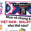 Mua vé chung kết Việt Nam-Malaysia như thế nào?