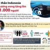 Sóng thần Indonesia: Số thương vong lên hơn 1.000 người.