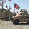 Lực lượng an ninh Afghanistan tại hiện trường một vụ tấn công. (Nguồn: Reuters)