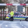 Cảnh sát Đức tại hiện trường vụ đâm xe. (Nguồn: AP)