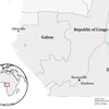 Vị trí Gabon tại châu Phi. (Nguồn: Guardian)