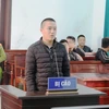 Bị cáo Vũ Thanh Long tại phiên tòa. (Ảnh: Dung Võ/TTXVN)