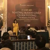 Tiến sỹ Nguyễn Thị Bích Yến chia sẻ về cuốn sách. (Ảnh: Mỹ Bình/Vietnam+)
