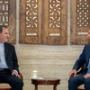 Tổng thống Syria Bashar al-Assad tiếp Phó Tổng thống thứ nhất của Iran, ông Es’haq Jahangiri. (Nguồn: Tehrantimes)