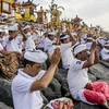 Dịp lễ Nyepi ở Bali. (Nguồn: DW)