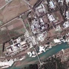 Hình ảnh vệ tinh chụp cơ sở hạt nhân Yongbyon, cách thủ đô Bình Nhưỡng của Triều Tiên 100km về phía bắc, ngày 29/9/2004. (Ảnh: EPA/ TTXVN)