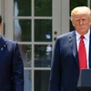 Thủ tướng Nhật Bản Shinzo Abe và Tổng thống Mỹ Donald Trump trong một cuộc gặp. (Nguồn: Getty Images)