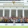 Các đại biểu dự Diễn đàn Indonesia-Nam Thái Bình Dương. (Nguồn: Tribunnews)