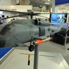 Một chiếc trực thăng MH-60R được giới thiệu tại một triển lãm ở Ấn Độ. (Nguồn: Thehindu)
