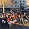 Người dân Thụy Sĩ tham gia tuần hành ở Zurich. (Nguồn: Thelocal.ch)