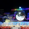 Một tiết mục ca múa nhạc trong đêm Khai mạc Năm du lịch Quốc gia, Festival Biển Nha Trang-Khánh Hòa năm 2019. (Ảnh: Phan Sáu/TTXVN)