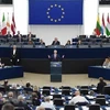 Một cuộc họp của Nghị viện châu Âu ở Strasbourg, Pháp. (Ảnh: AFP/TTXVN)