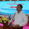 Thứ trưởng Bộ Nông nghiệp và Phát triển nông thôn Nguyễn Hoàng Hiệp phát biểu khai mạc phiên họp. (Ảnh: Nhan Sinh/TTXVN)
