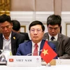 Phó Thủ tướng, Bộ trưởng Ngoại giao Phạm Bình Minh dự Hội nghị AMM. (Ảnh: Ngọc Quang/TTXVN)