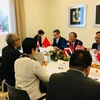 Đại sứ Ngô Tiến Dũng chủ trì một cuộc họp của Ủy ban ASEAN tại Madrid (ACM). (Nguồn: TTXVN)